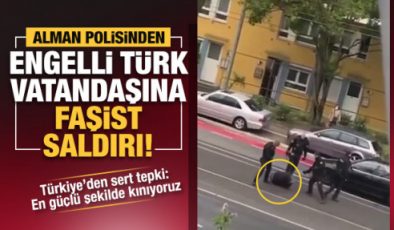 Alman polisi Türk vatandaşı Selim Çiftçi’yi ailesinin gözü önünde darbetti