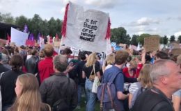 Hollanda’da konut azlığı ve kira fiyatları protesto edildi